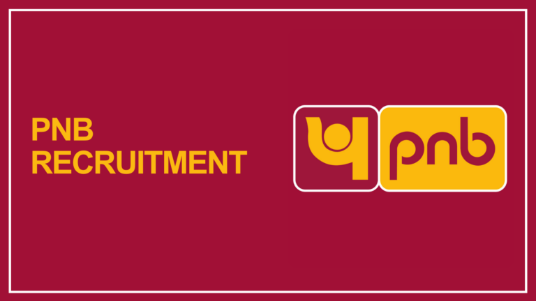 PNB Recruitment 2026